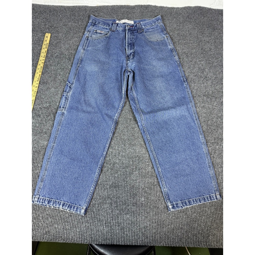 Vintage Paco Jean Company Carpenter Jeans 34x30 Baggy Y2K Skater Medium Wash